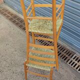Paire de chaises d'appoint vers 1960