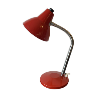 Lampe Vintage Métal Rouge Rétro