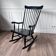 Black rocking chair