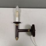 Wall lamp from Swedish Belid 1990s, in a beautiful aubergine purple colour.