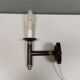 Wall lamp from Swedish Belid 1990s, in a beautiful aubergine purple colour.