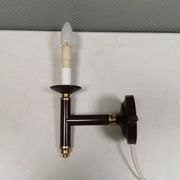 Wall lamp from Swedish Belid 1990s, in a beautiful aubergine purple colour.