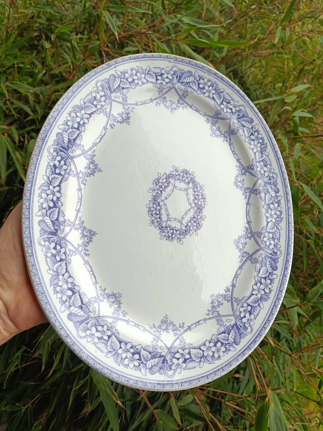 Ironstone plate