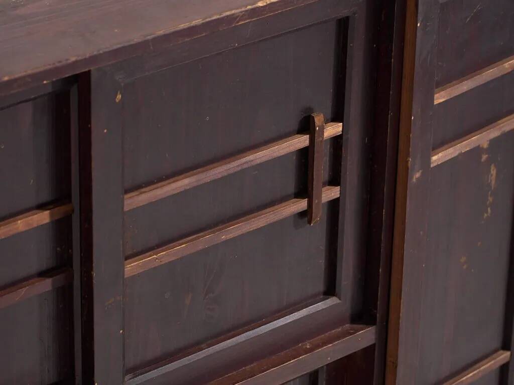 Old Japanese Tansu wardrobe – Showa period (c.1926-1970) #17
