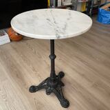 Marble bistro table