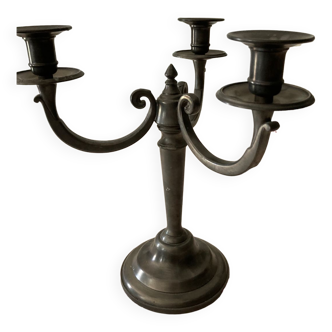 Candlestick in pewter