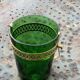 Service a whisky compose d'une carafe en verre transparent
