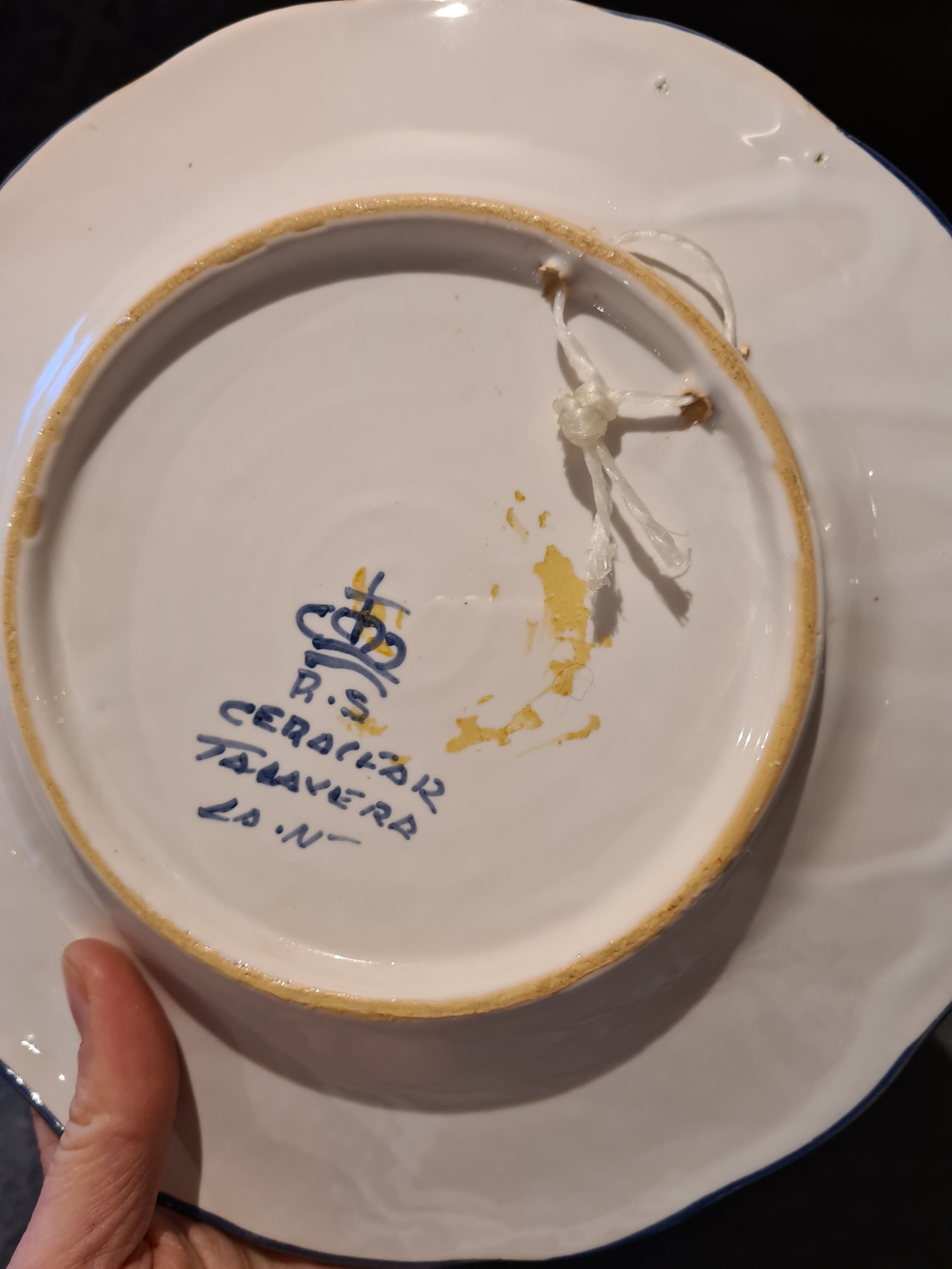 Spanish plate and dish