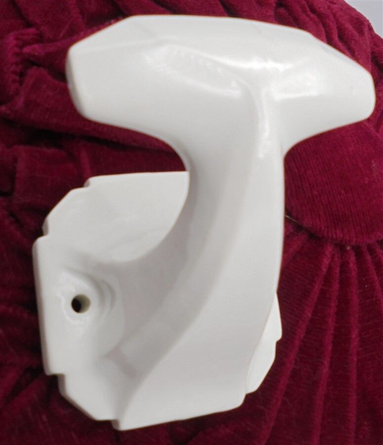 Porcelain coat hook