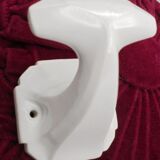 Porcelain coat hook
