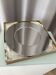 8 assiettes de présentation modernistes en acier poli miroir – Bouillet Bourd