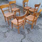 6 bistro bar chairs