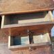 Victorian oak graduated desk – circa 1890-1910.
