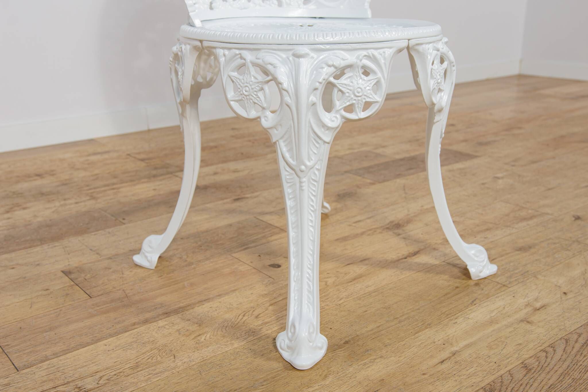 Victorian-Style Aluminium Garden Dining Set, United Kingdom, 1950s