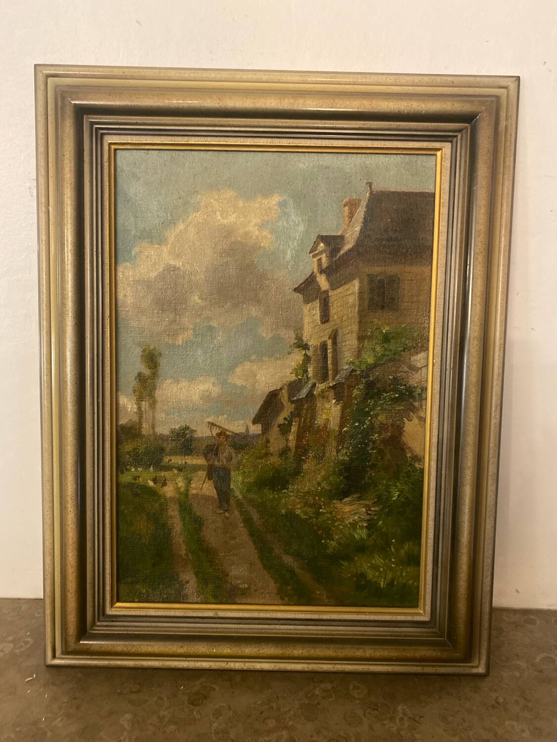 Landscape signed by the 20th century school