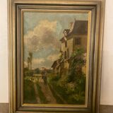 Landscape signed by the 20th century school