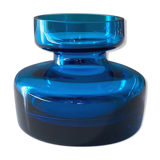 Midmodern vase petrol, vintage vase, 60's interior