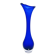Giant Vase 44cm Bo Borgström Åseda Blue Glass Sweden Label