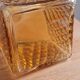 Carafe or amber glass bottle