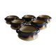 Tuscia Mancioli Made in Italy Soup Bowls
