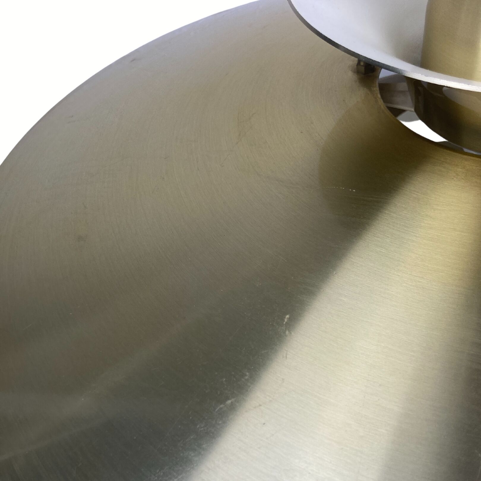 Danish scandinavian brass UFO pendant, 1970s