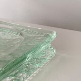 Large empty glass pocket from the 80s