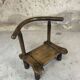 Petite chaise baoulé en bois