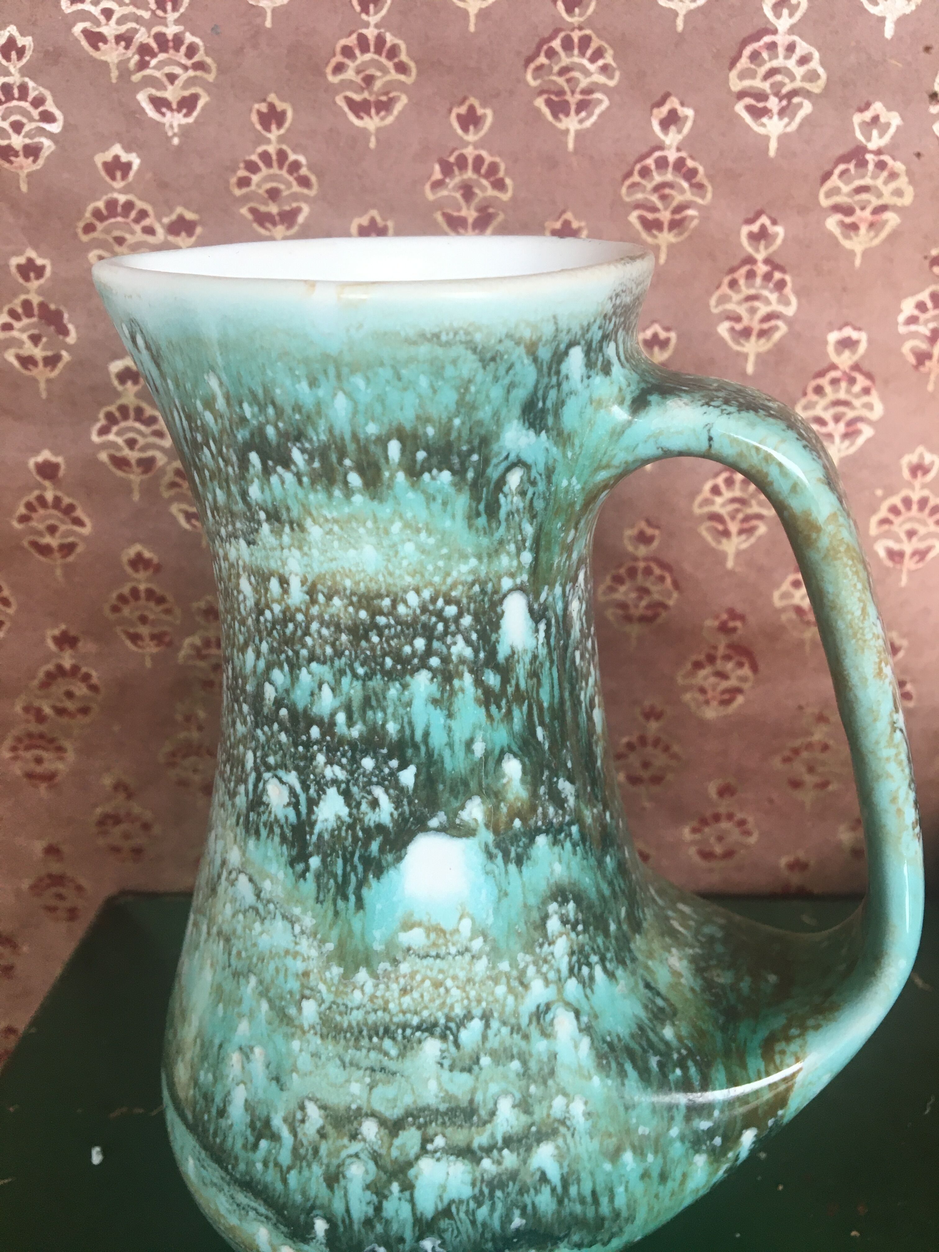 Pitcher Niderviller swirled motifs, 60s