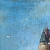 Tableau ancien Marine signée années 50/60