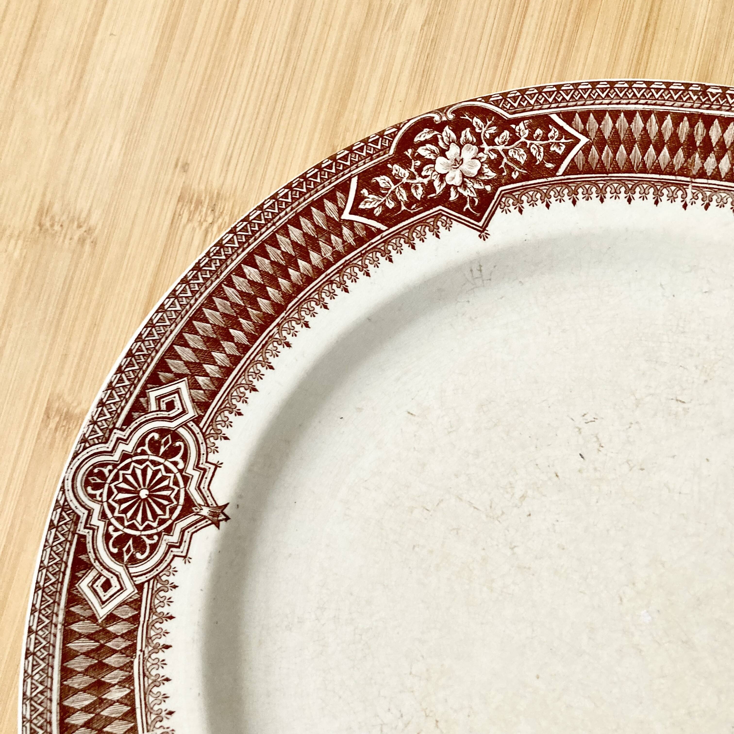 Grand plat Terre de fer 1900 / Pexonne
