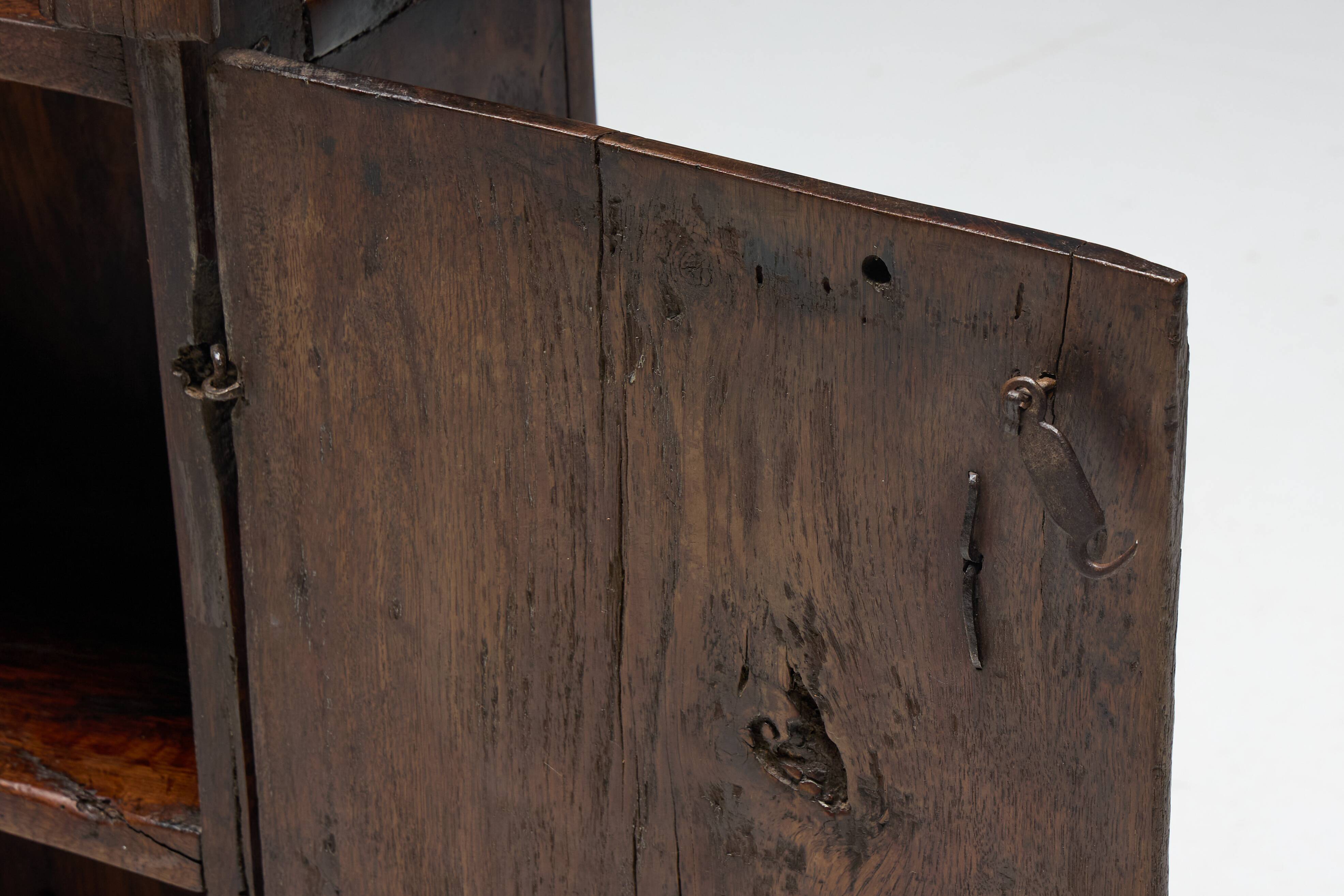 Antique Art Populaire Cabinet, France, 19th Century