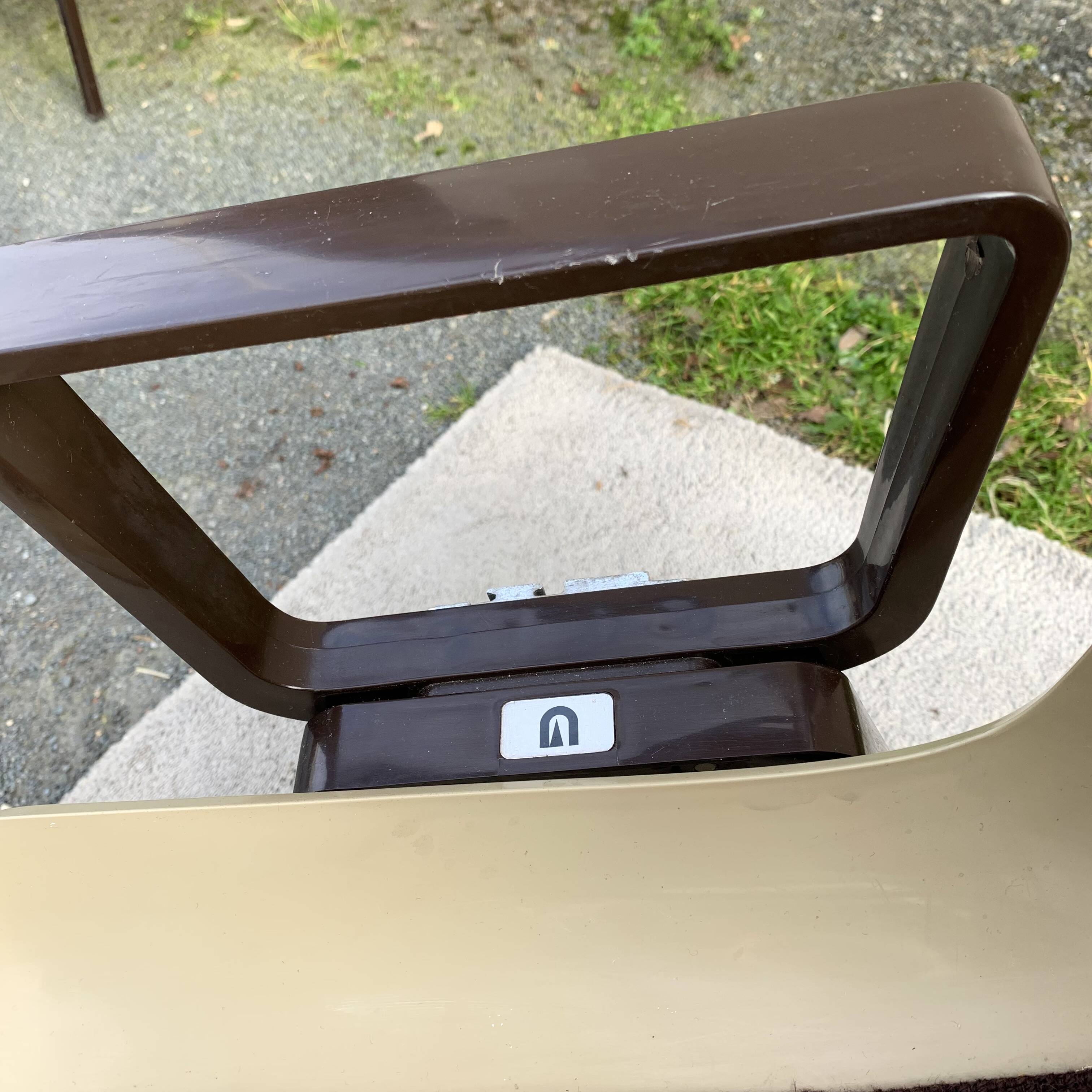 Set of 6 Albert Jacob / Grofillex bridge armchairs 1970