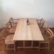 Børge Mogensen BM6286 shaker dining table for Fredericia in solid soaped oak