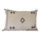 Large white ethnic Berber cushion 60x90 cm