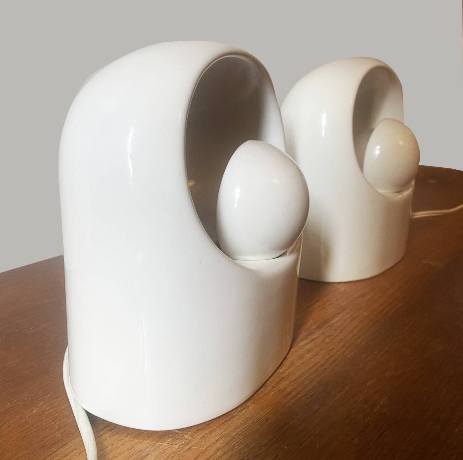 Paire de Lampes Venezia de Philips Années 70