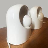 Paire de Lampes Venezia de Philips Années 70