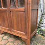 Vintage glass-fronted cabinet