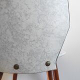 Set of 4 BAUMANN chairs from the 60s (model 840, Max Bill)