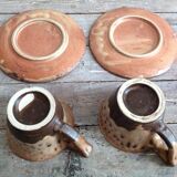 Vallauris tea cup duo