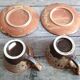 Vallauris tea cup duo
