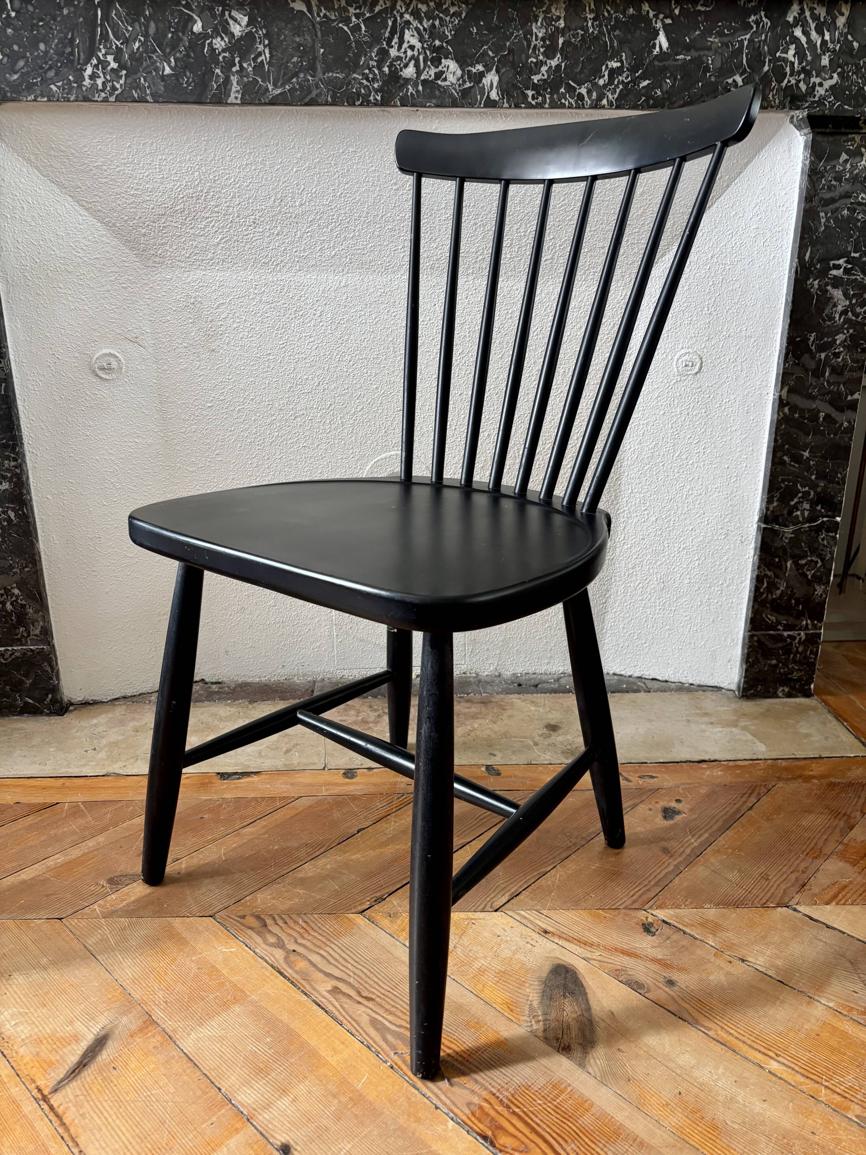 Swen wooden chair Eric Fryklung 1950