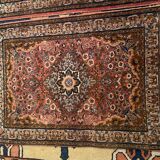 Pair of Persian Ghoum wool rugs 102x65cm