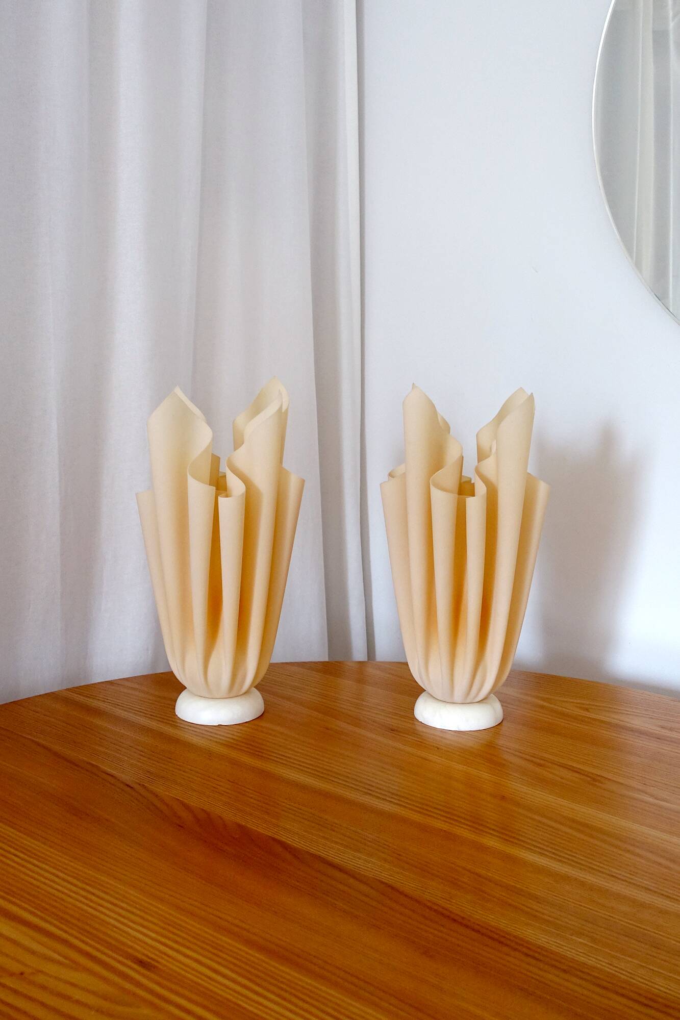 Pair of Ophélia lamps by Georgia Jacob
