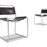 Claire Bataille Tubular Dining Chairs - Paul Ibens Model SE18 for 'T Spectrum 1970