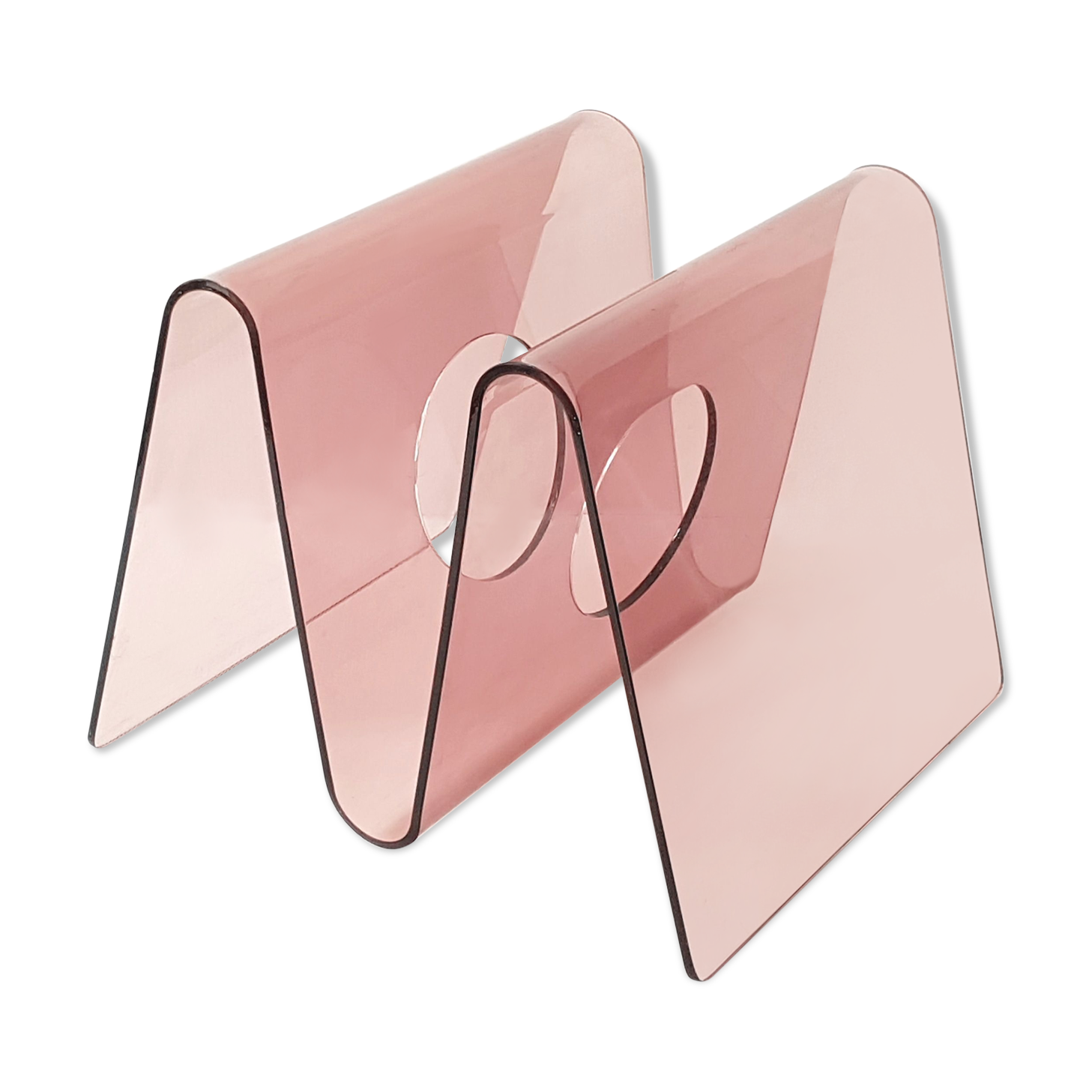 1970 Plexiglas magazine holder