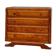 Commode style art deco 1950 1960 poignées rose laiton