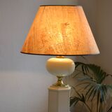 Le Dauphin lamp with cork lampshade