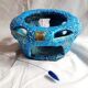 Enamel candle holder of the cyclops glaciers