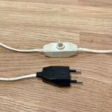 Opaline lamp "Scandinavian design 1950".