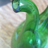 Blown glass carafe with spout